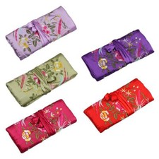 Oriental Silk Jewellery Roll