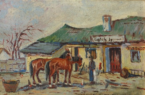 Gyorgy nemeth two horses in - gyorgy,