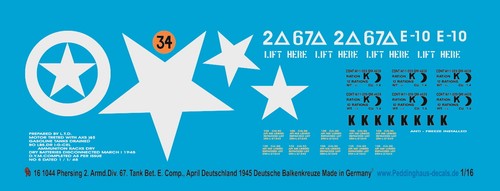Peddinghaus decals 1044 - peddinghaus-decals, 1/16