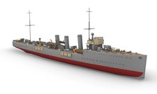 Wwi hms admiralty m class - 1/72,