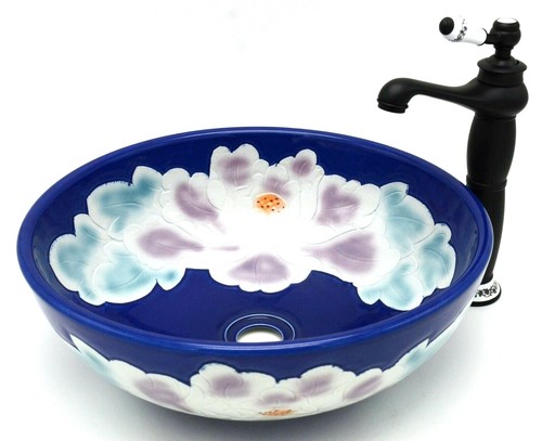 Vintage lotus flower - vintage, bathroom