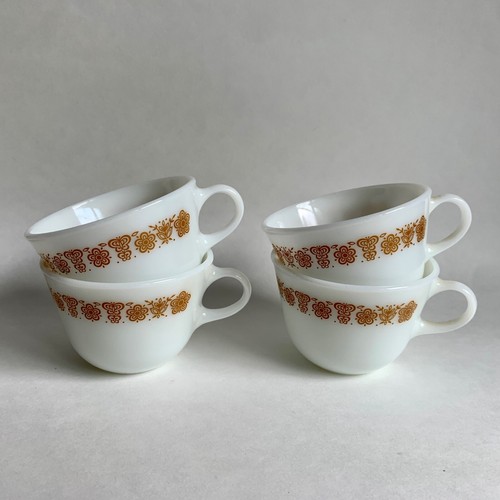 Pyrex butterfly gold milk - butterfly,