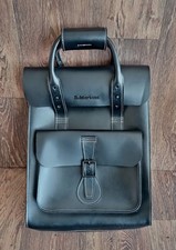 DR Martens Sex Pistols Black Leather Backpack