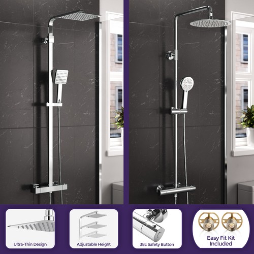 Rosa round square dual control - rosa, round/square