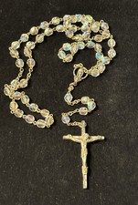 Mid Century Crucifix Rosary /