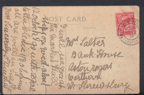 Genealogy postcard - genealogy,