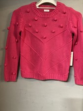 Next Bright Pink Jumper Age 9