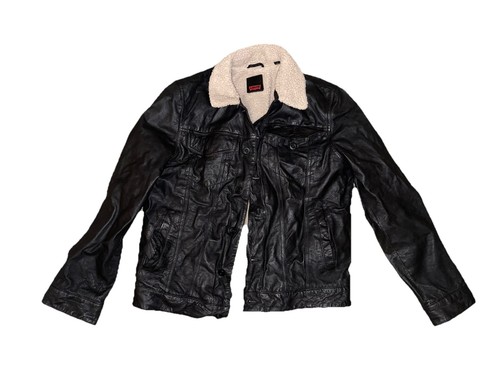 Levis trucker jacket leather - levis,