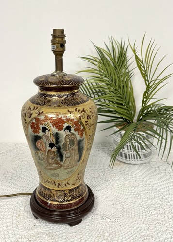 Vintage large hand painted - large,