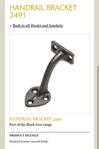 Black iron stair - black,