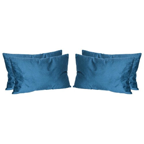 Rectangle velvet cushions - velvet,