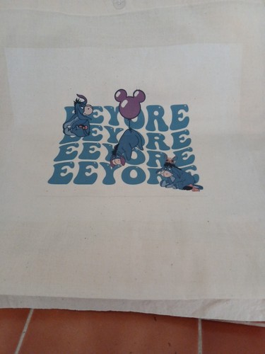 Handmade eeyore tote bag - handmade,