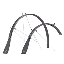 Kinesis Fend Off Full Length Metal Mudguards for Road 34mm tyre max - USED