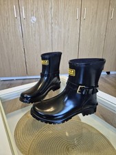 BLACK BARBOUR SHINY WELLINGTON