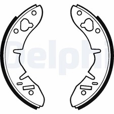 Front Brake Shoe Set Delphi