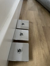 3 X Polished Chrome, Screw