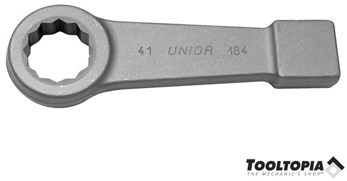 Slogging ring wrench - wrench, spanner