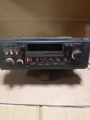Vintage sharp car - car, cassette