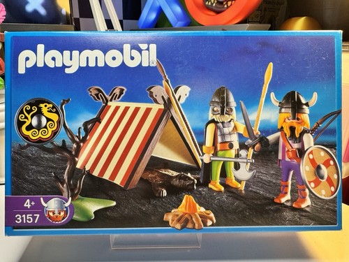 Playmobil 3157 viking - viking, camp