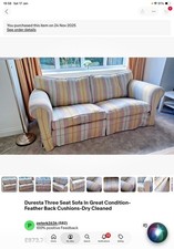 Duresta Three Seat Sofa In
