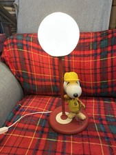 Vintage Snoopy Lamp, Full Working Order, Rare To Find, Very Good Cond, Free Post