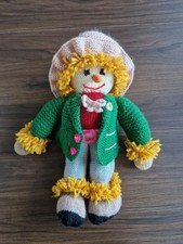 Hand Knitted Scarecrow  ~ 40cm