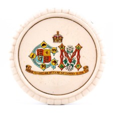 England Dish Pottery Goss King