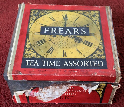 Vintage biscuit tin - , tea