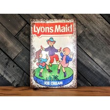 Retro Style Lyons Maid Ice Cream Sign