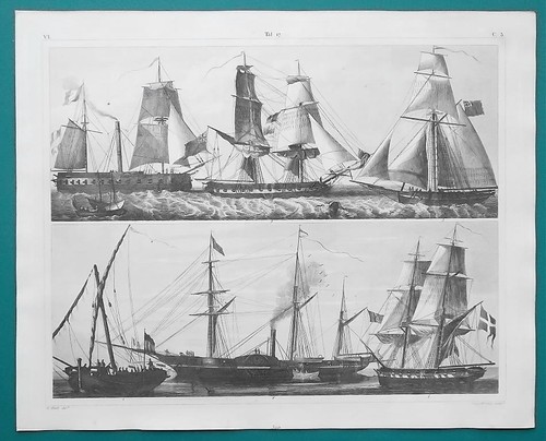 Ships gun boats - gun, steam