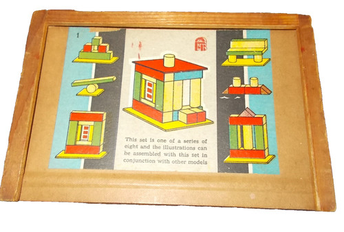 Vintage 1950s wooden building - vintage,