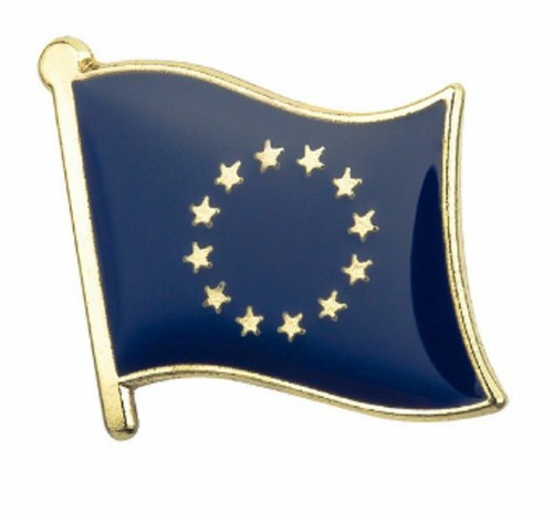 European union flag lapel - eu,