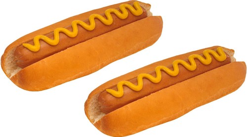 Hot dog stickers printed - x, stickers,