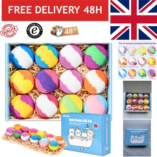 12pcs handmade bath bombs - 12pcs,