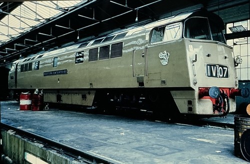 35mm slide diesel loco - 35mm,