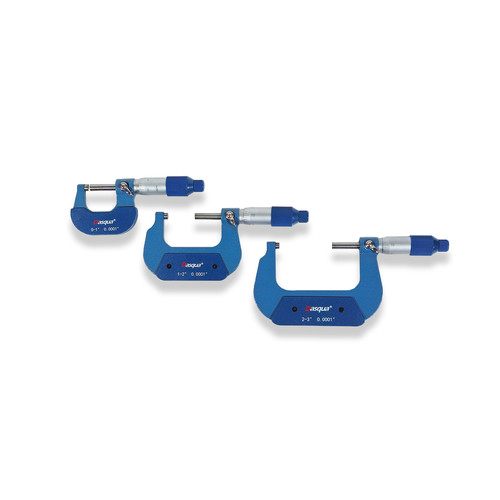 Dasqua 3pc imperial micrometer - dasqua,