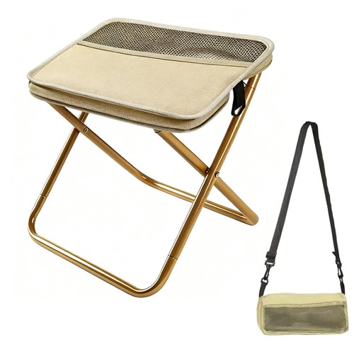 Foldable camping stool - foldable,