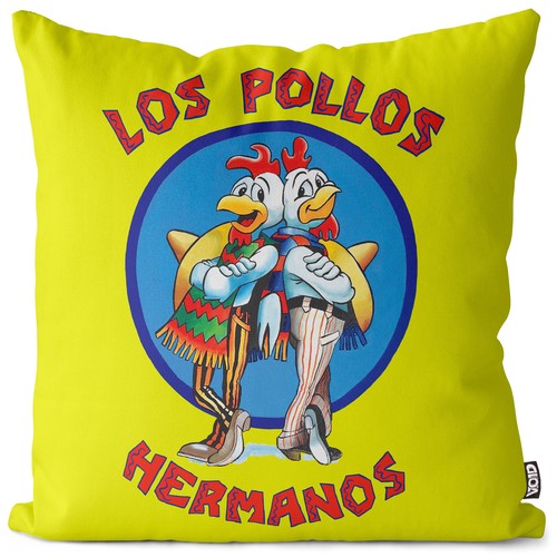 Los pollos cushion cover - pollos,