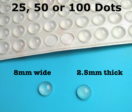 Soft close rubber pads stops - rubber,
