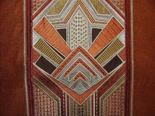 Art deco embroidered gatsby - deco,