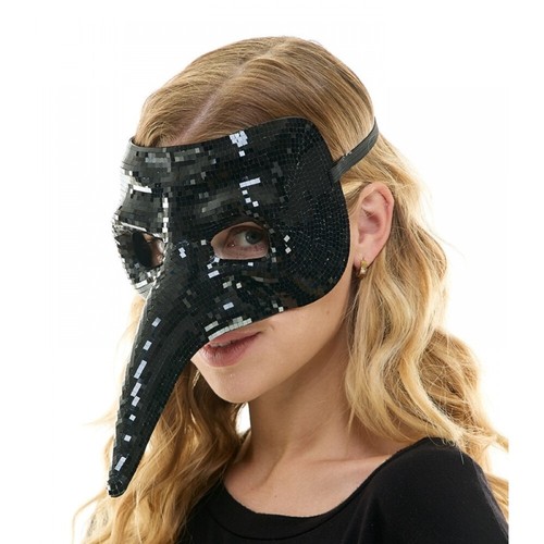 Black plague doctor - black,