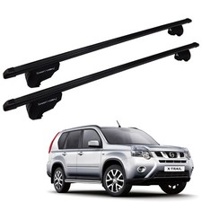 Roof Rack Cross Bars, Fits Nissan X Trail Sport T31 Adventura Explorer 2001-2013