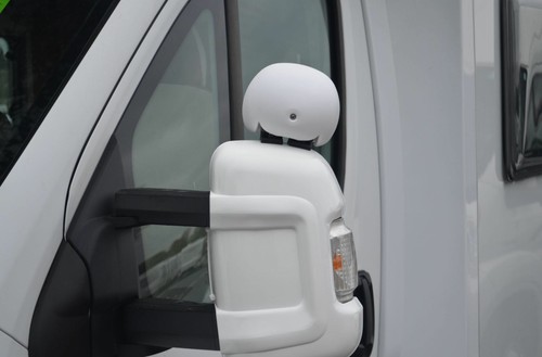 Blind spot mirror white - blind,