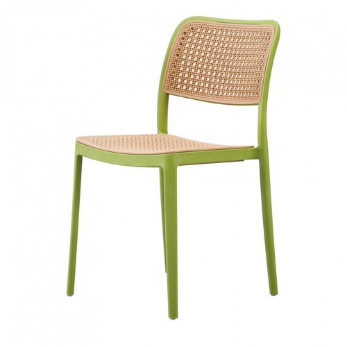 Plastic dining chair retro - plastic,
