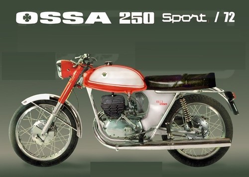 Ossa 250 sport speedometer - ossa,