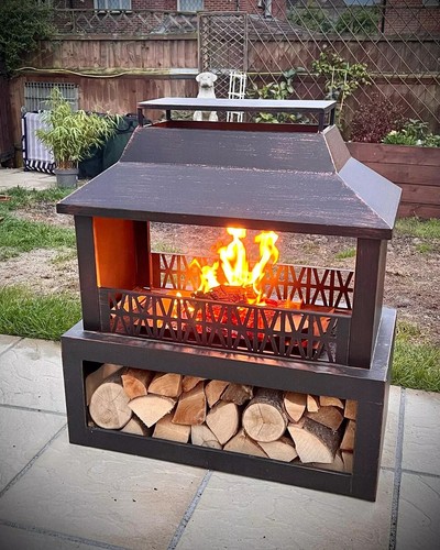 Large garden fire pit - large,