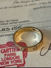 Cartier wedding band ring