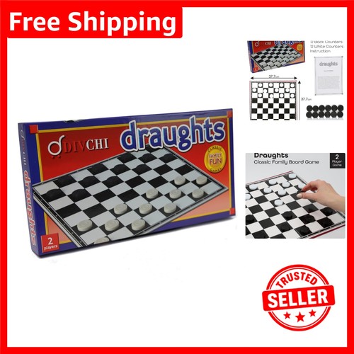 Durable foldable draughts - 14",