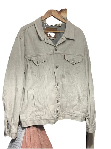 Levi denim jacket white - denim,