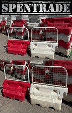WATER BARRIER SETS 1 x HOG600 TRAFFIC MANAGEMENT PEDESTRIAN SITE SAFETY £19.50ea